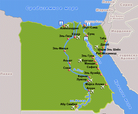 egypt map1